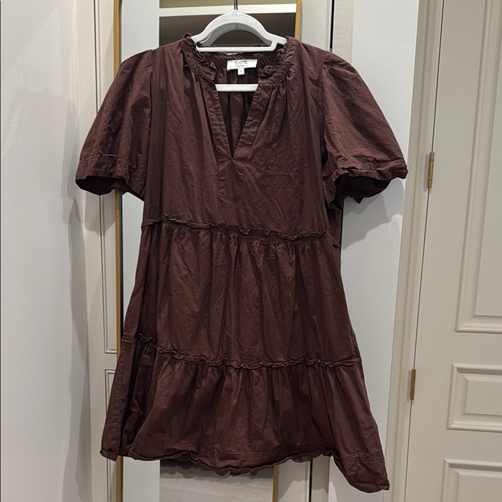 SEA New York brown dress